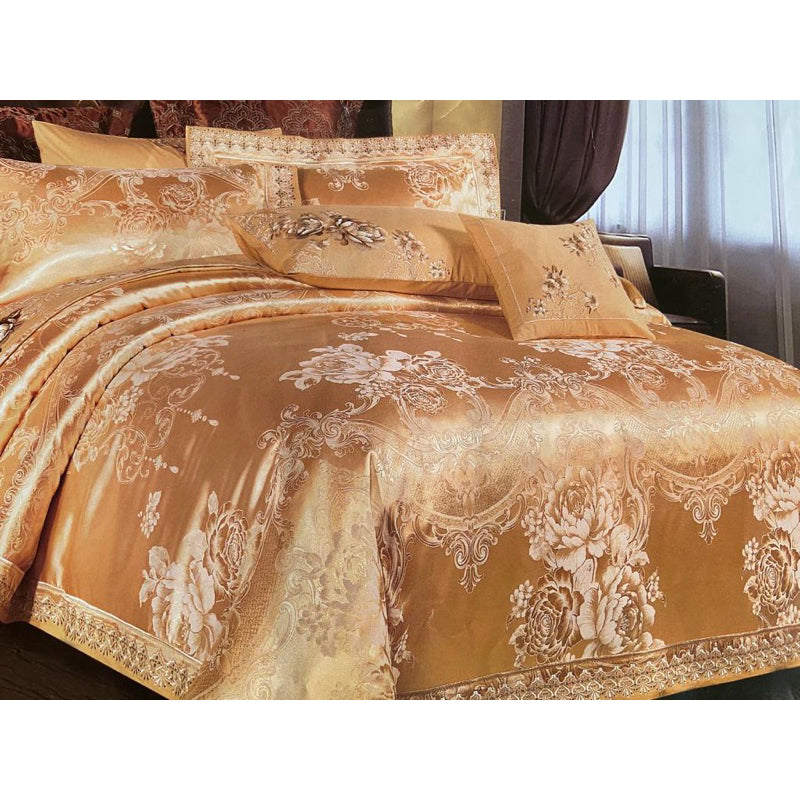 Bed Cover Pengantin Set Sutra - Silk 180x200x40cm