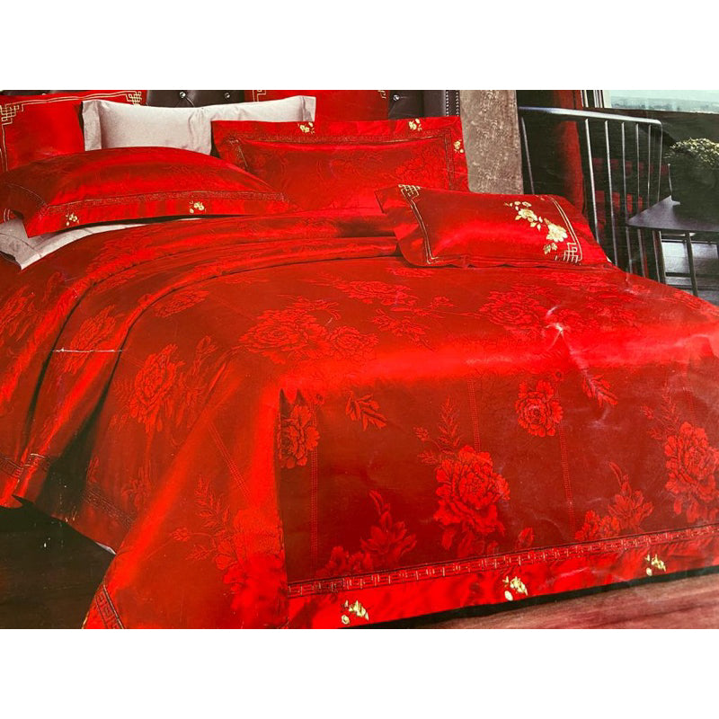 Bed Cover Pengantin Set Sutra - Silk 180x200x40cm