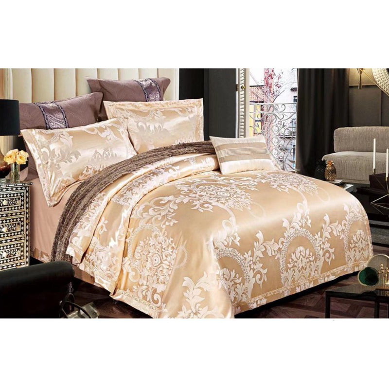 Bed Cover Pengantin Set Sutra - Silk 180x200x40cm