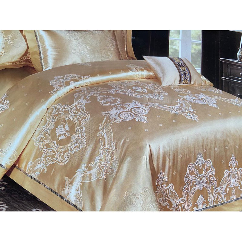 Bed Cover Pengantin Set Sutra - Silk 180x200x40cm