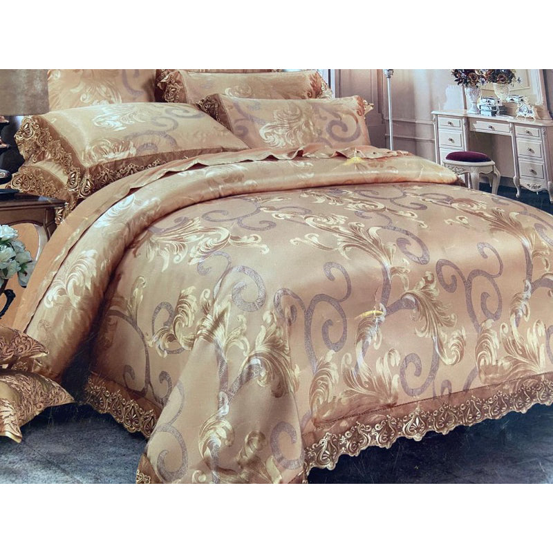 Bed Cover Pengantin Set Sutra - Silk 180x200x40cm