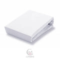 Duvet Cover Hotel Putih Polos / Salur + Isi Duvet 150x210cm