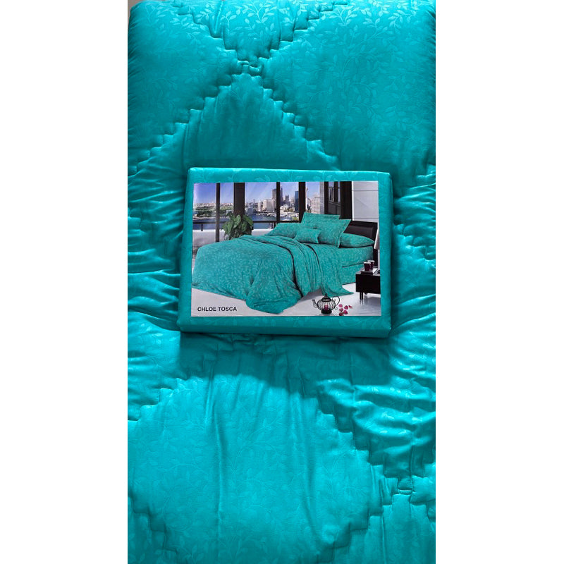 Bed Cover Set Sprei Aesthetic Motif Emboss 180x200x30cm
