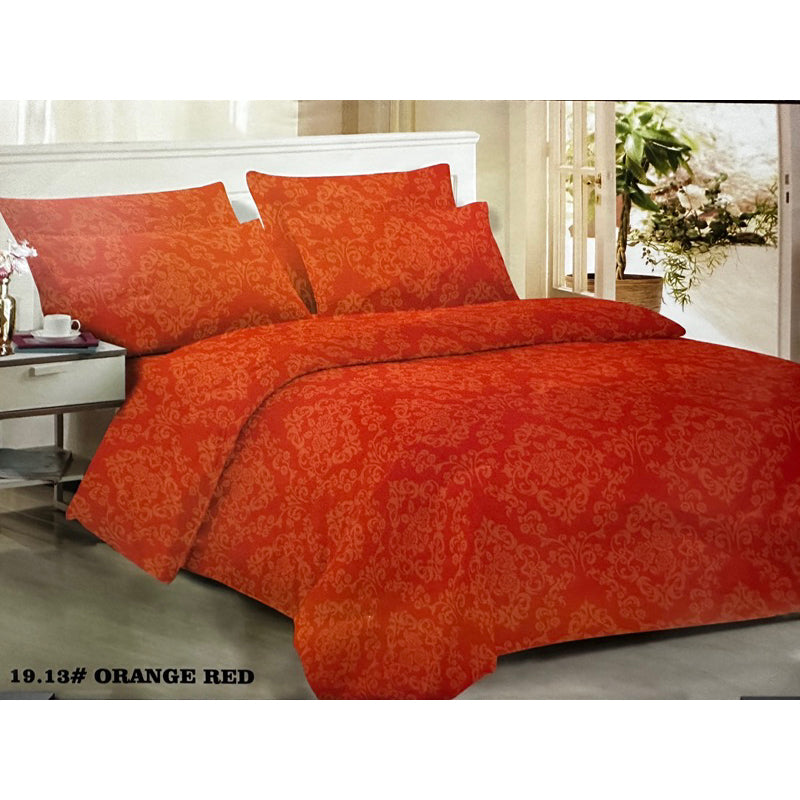 Bed Cover Set Sprei Aesthetic Motif Emboss 180x200x30cm