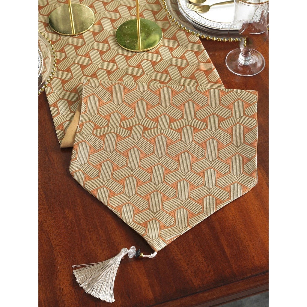 Taplak Meja Kain Panjang | Table Runner motif G0Y4RD