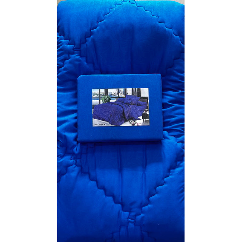 Bed Cover Set Sprei Aesthetic Motif Emboss 180x200x30cm