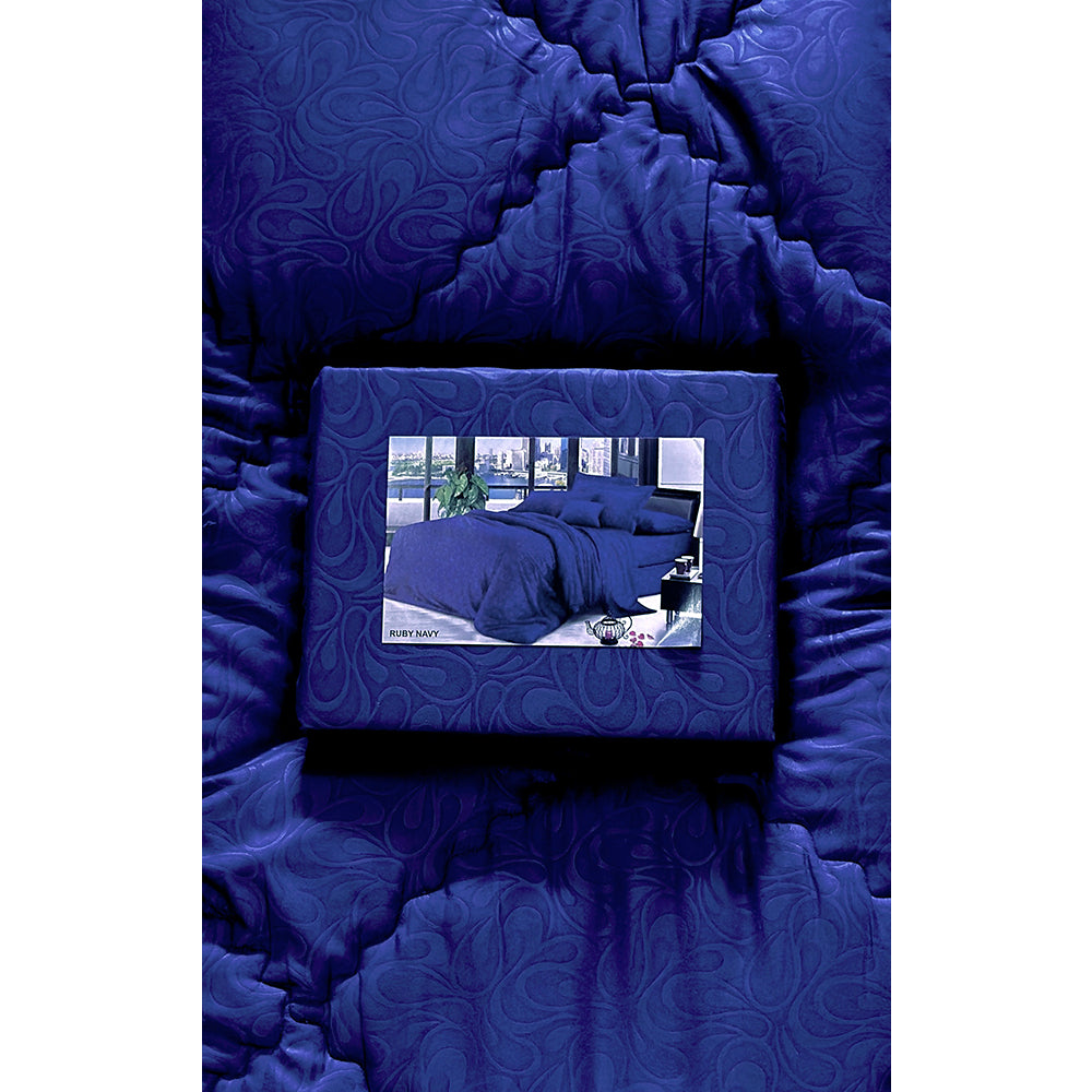Bed Cover Set Emboss - 160x200 / 180x200 / 200x200 tebal 40cm