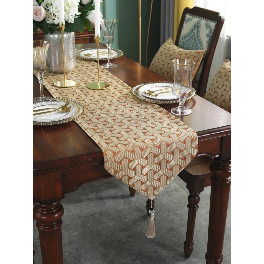 Taplak Meja Kain Panjang | Table Runner motif G0Y4RD