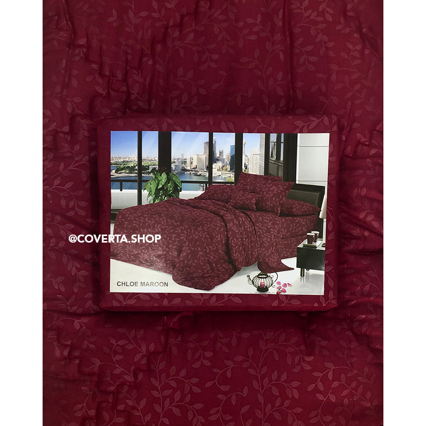 Bed Cover Set Emboss - 160x200 / 180x200 / 200x200 tebal 40cm