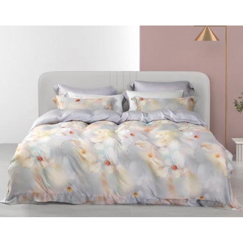 Bedcover Set Tencel + Sprei Sutera Tncl Uk 180x200 Tinggi 40 Organik 60s