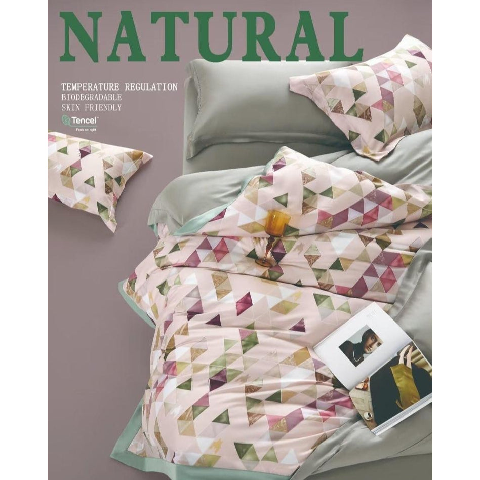 Bed Cover Set Organic - Extra King Size - Double 200x200x40cm