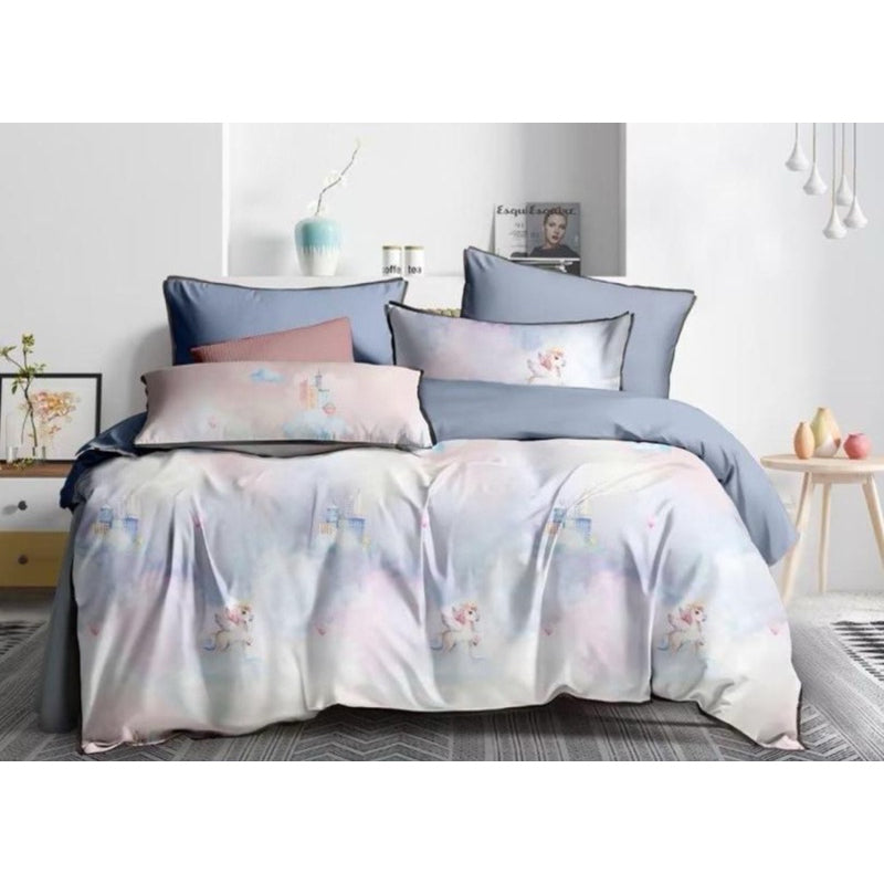 Bedcover Set Tencel + Sprei Sutera Tncl Uk 180x200 Tinggi 40 Organik 60s