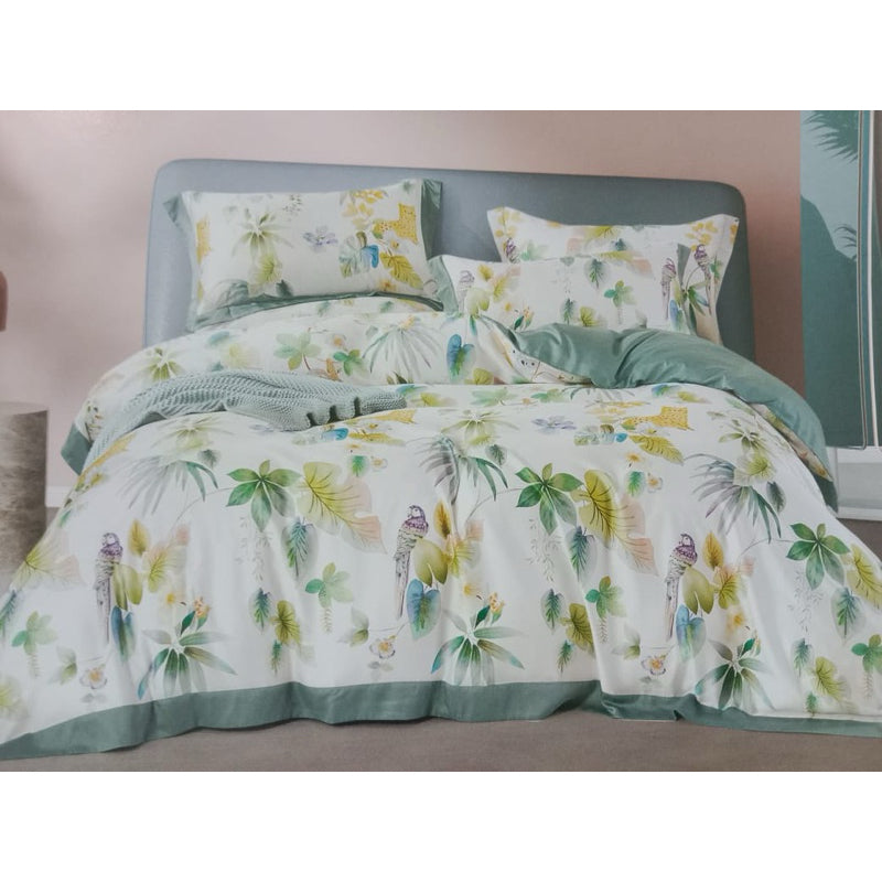 Bedcover Set Tencel + Sprei Sutera Tncl Uk 180x200 Tinggi 40 Organik 60s