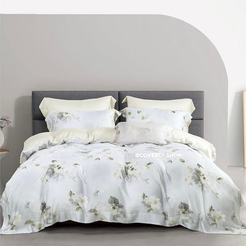 Bed Cover Set Organic - Extra King Size - Double 200x200x40cm
