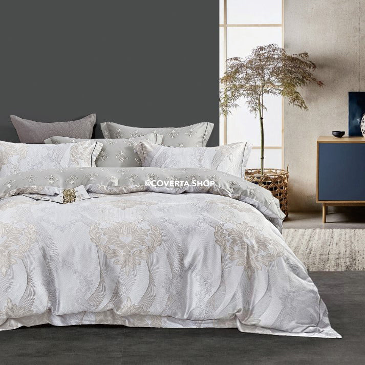 Bed Cover Set Organic - Extra King Size - Double 200x200x40cm