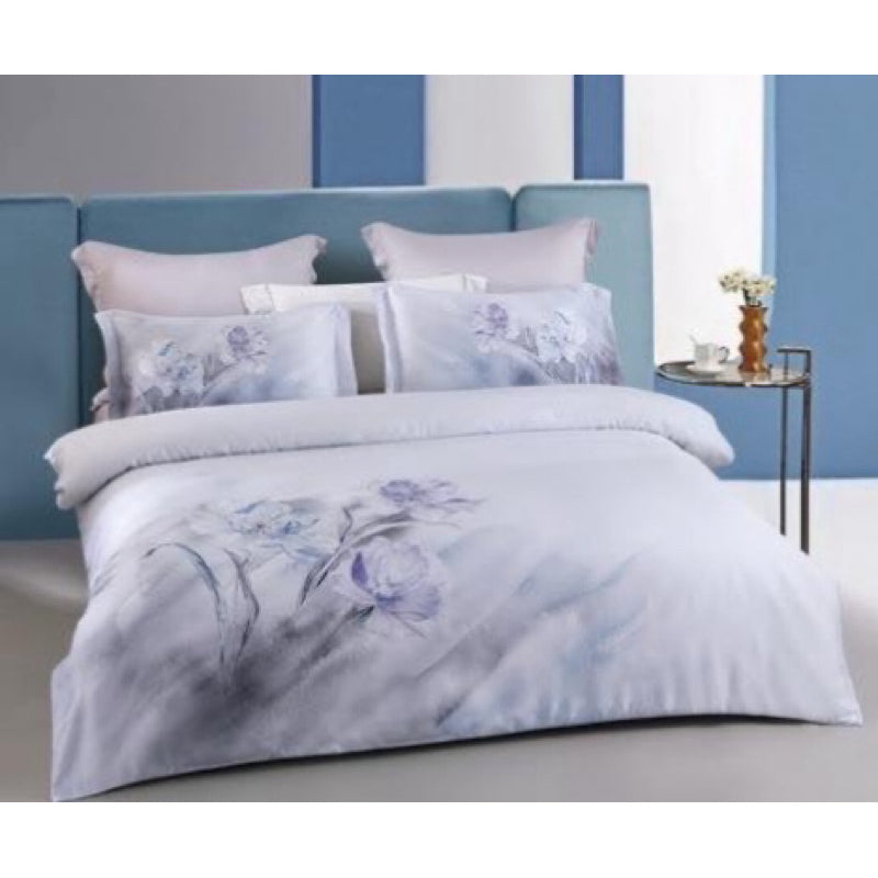 Bedcover Set Tencel + Sprei Sutera Tncl Uk 180x200 Tinggi 40 Organik 60s