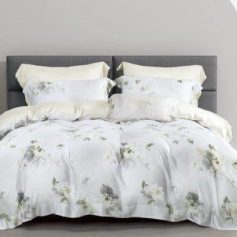 Bedcover Set Tencel + Sprei Sutera Tncl Uk 180x200 Tinggi 40 Organik 60s