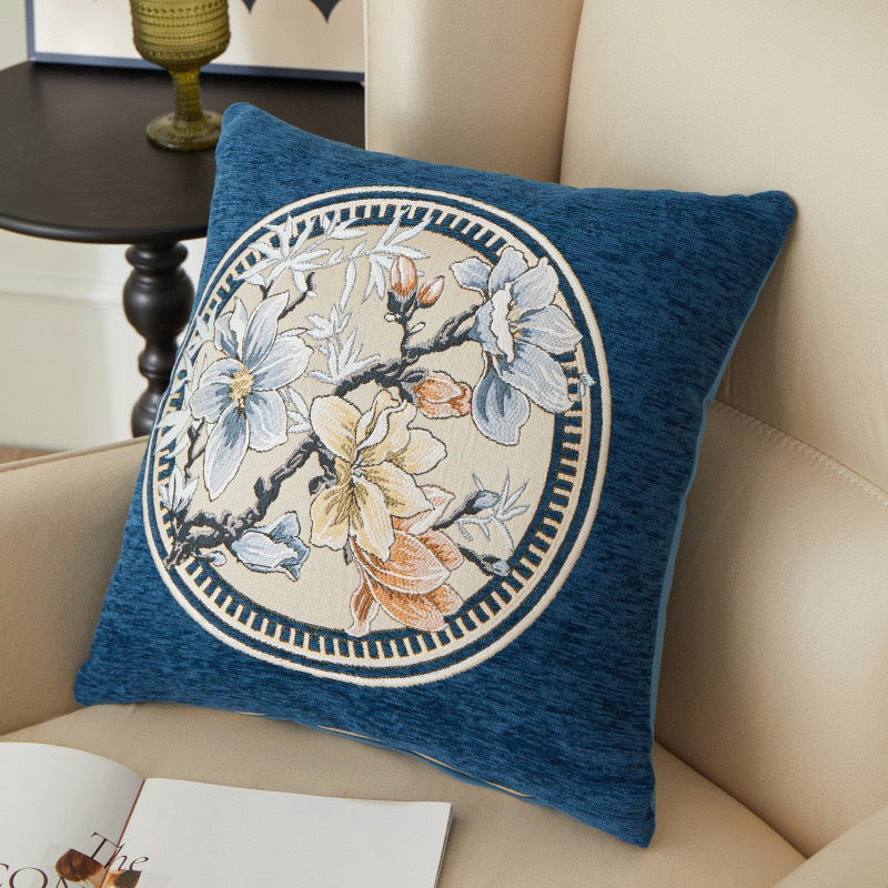Sarung Bantal Kursi Sofa Belgi Classic Flower 45x45cm