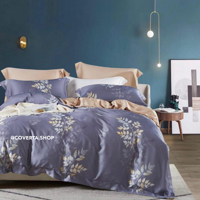 Bed Cover Set Organic - Extra King Size - Double 200x200x40cm