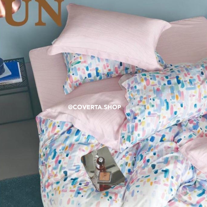 Bed Cover Set Organic - Extra King Size - Double 200x200x40cm