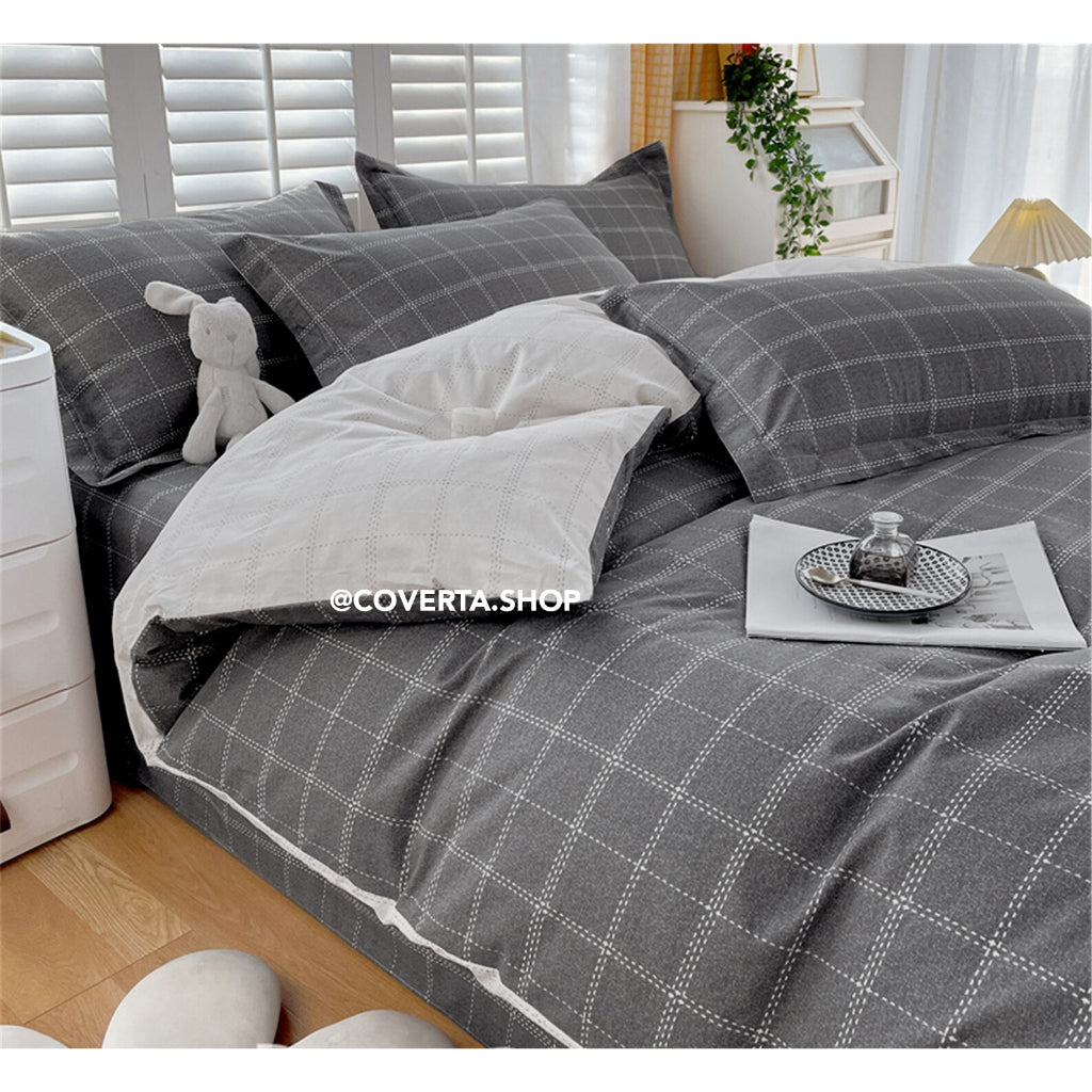 Sprei Bella Vista Katun Motif 160x200 / 180x200 / 200x200 tinggi 30cm