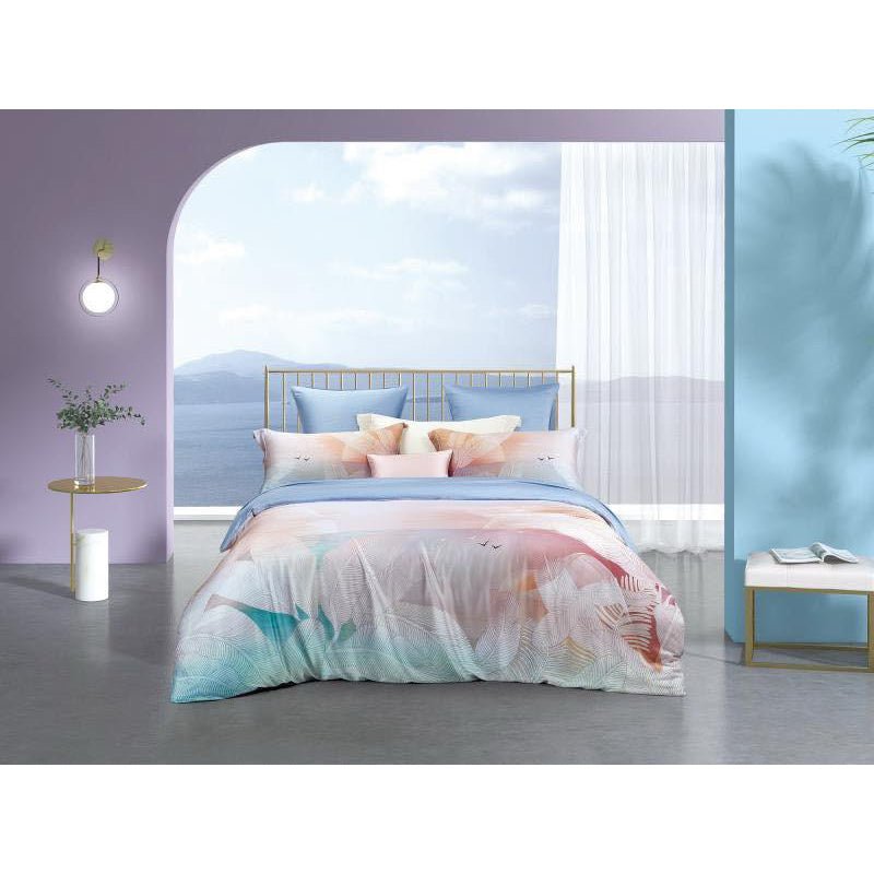 Bedcover Set Tencel + Sprei Sutera Tncl Uk 180x200 Tinggi 40 Organik 60s