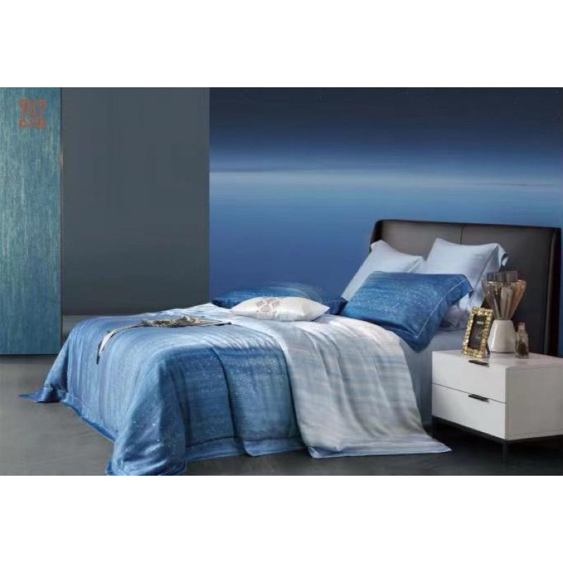 Bedcover Set Tencel + Sprei Sutera Tncl Uk 180x200 Tinggi 40 Organik 60s