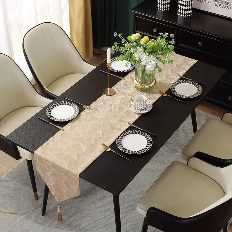 Table Runner Nordic / Taplak Meja Tengah Premium Minimalis