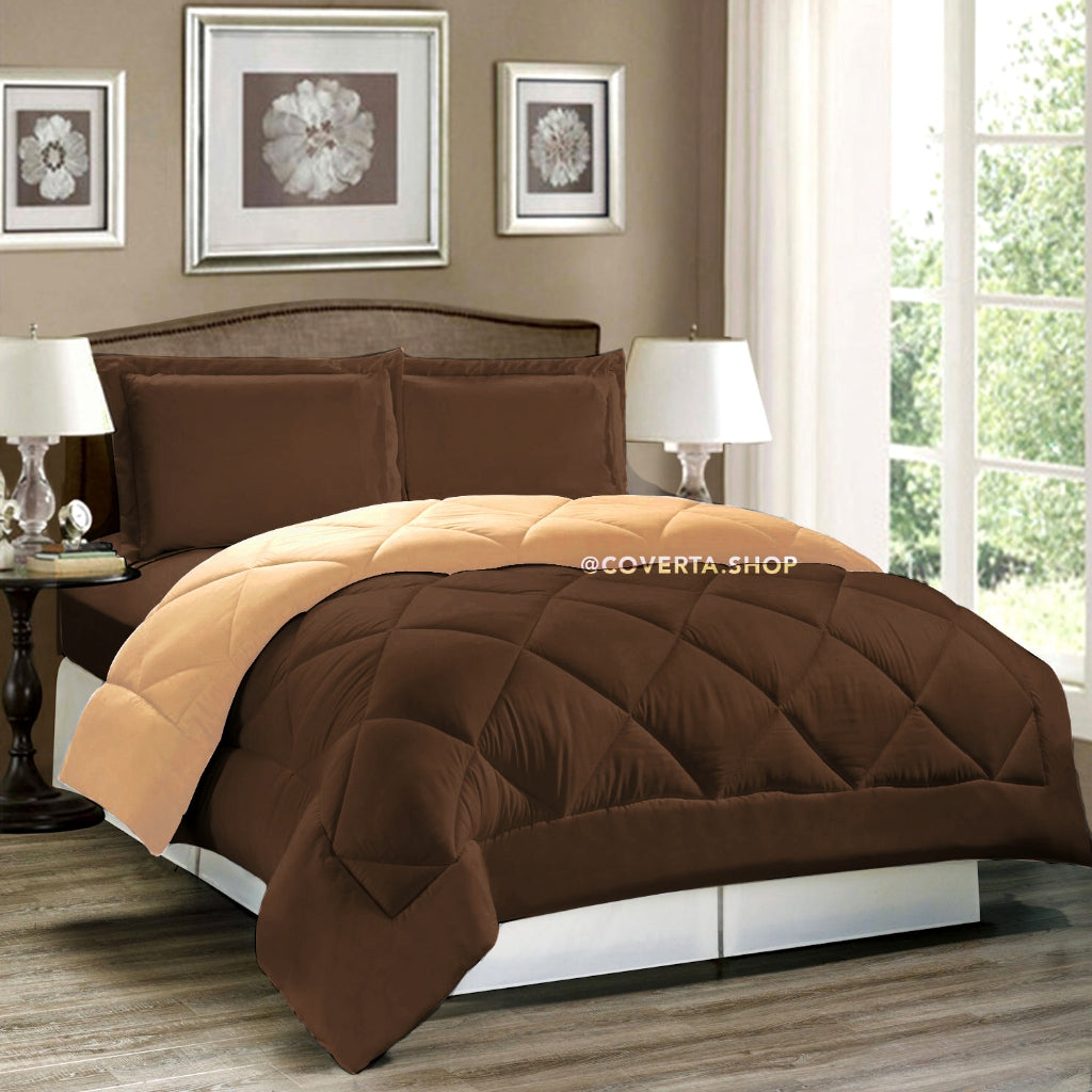Badcover Set Aesthetic Polos Earth Tone | Bedcover Set Sprei 160x200 180x200 200x200