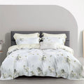 Bed Cover Set Organic Tancel Double 180x200x40cm Home Silk