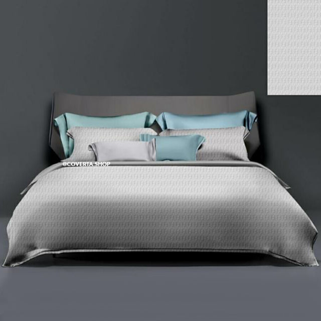 Bed Cover Set Organic Premium Tencel Extra King Size 200x200x40cm
