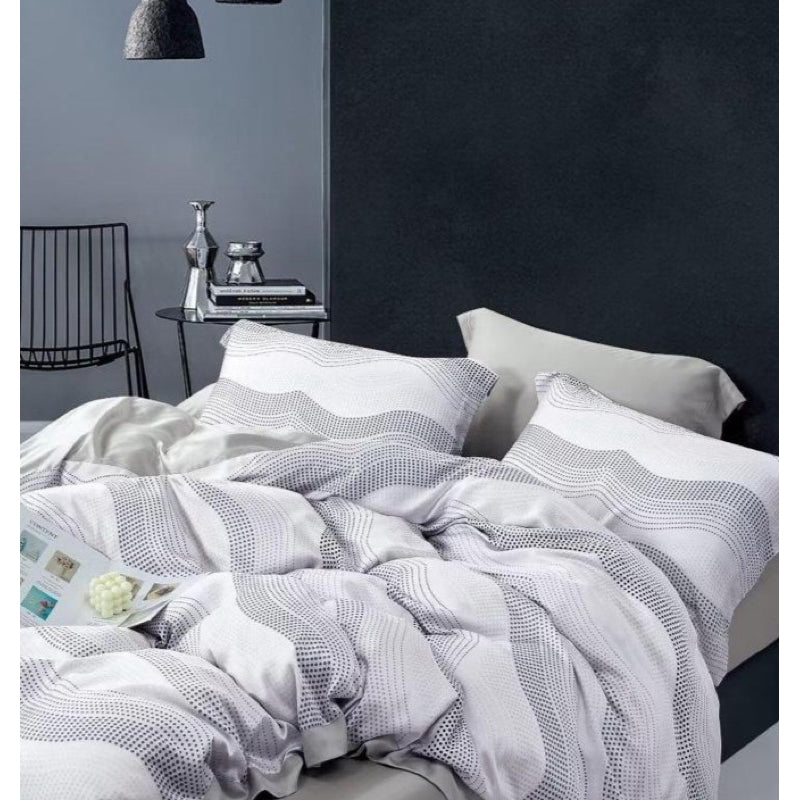 Bedcover Set Tencel + Sprei Sutera Tncl Uk 180x200 Tinggi 40 Organik 60s