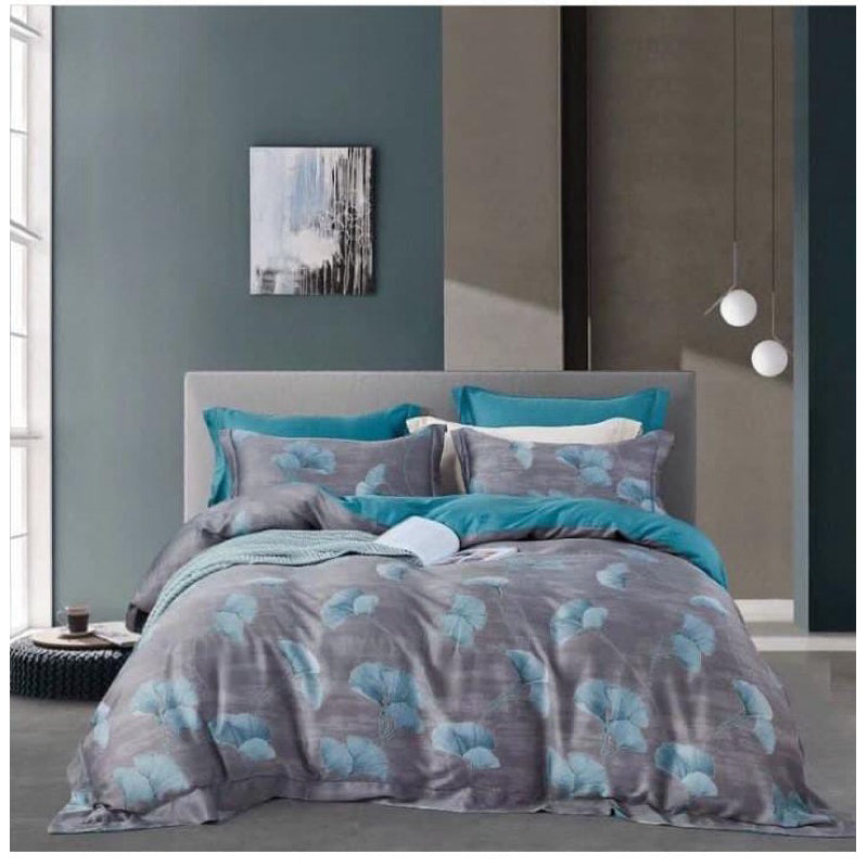 Bedcover Set Tencel + Sprei Sutera Tncl Uk 180x200 Tinggi 40 Organik 60s