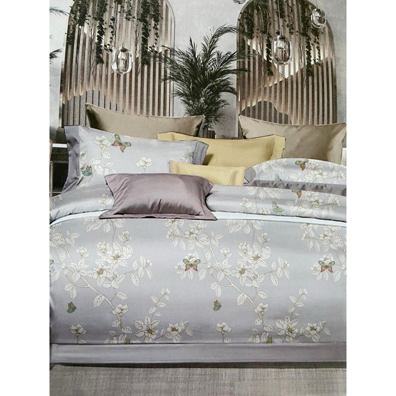 Bedcover Set Tencel + Sprei Sutera Tncl Uk 180x200 Tinggi 40 Organik 60s
