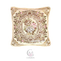 Sarung Bantal Sofa Belgian Floral Premium 45x45cm – Vintage Elegan Bahan Tebal dan Halus