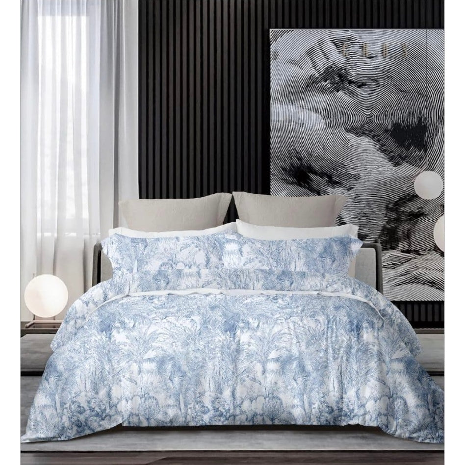 Bedcover Set + Sprei TENCEL Lyocell Tinggi 40cm 60s Isi Microfiber