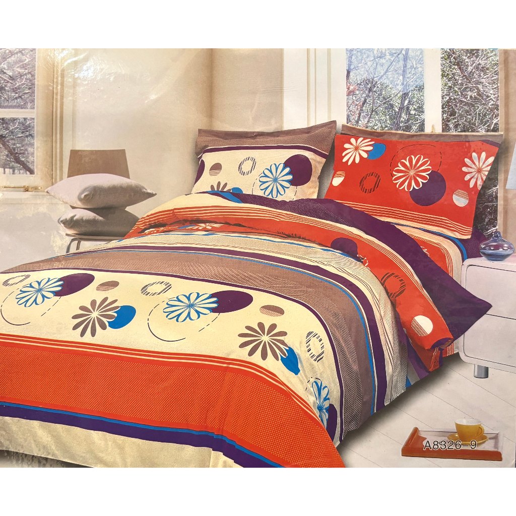 Bedcover Set Sprei Katun Jepang | Bed Cover dan Seprei Cotton Japan 160x200 180x200 200x200