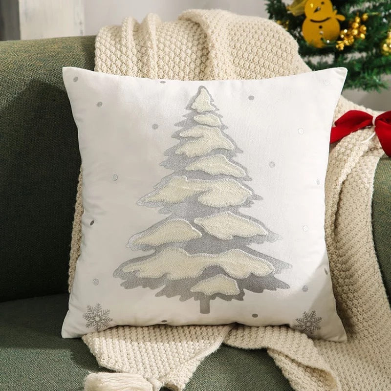Sarung Bantal Kursi Sofa Christmas Natal - Cover Sarung Bantal 45x45 Dekorasi Natal Premium Series