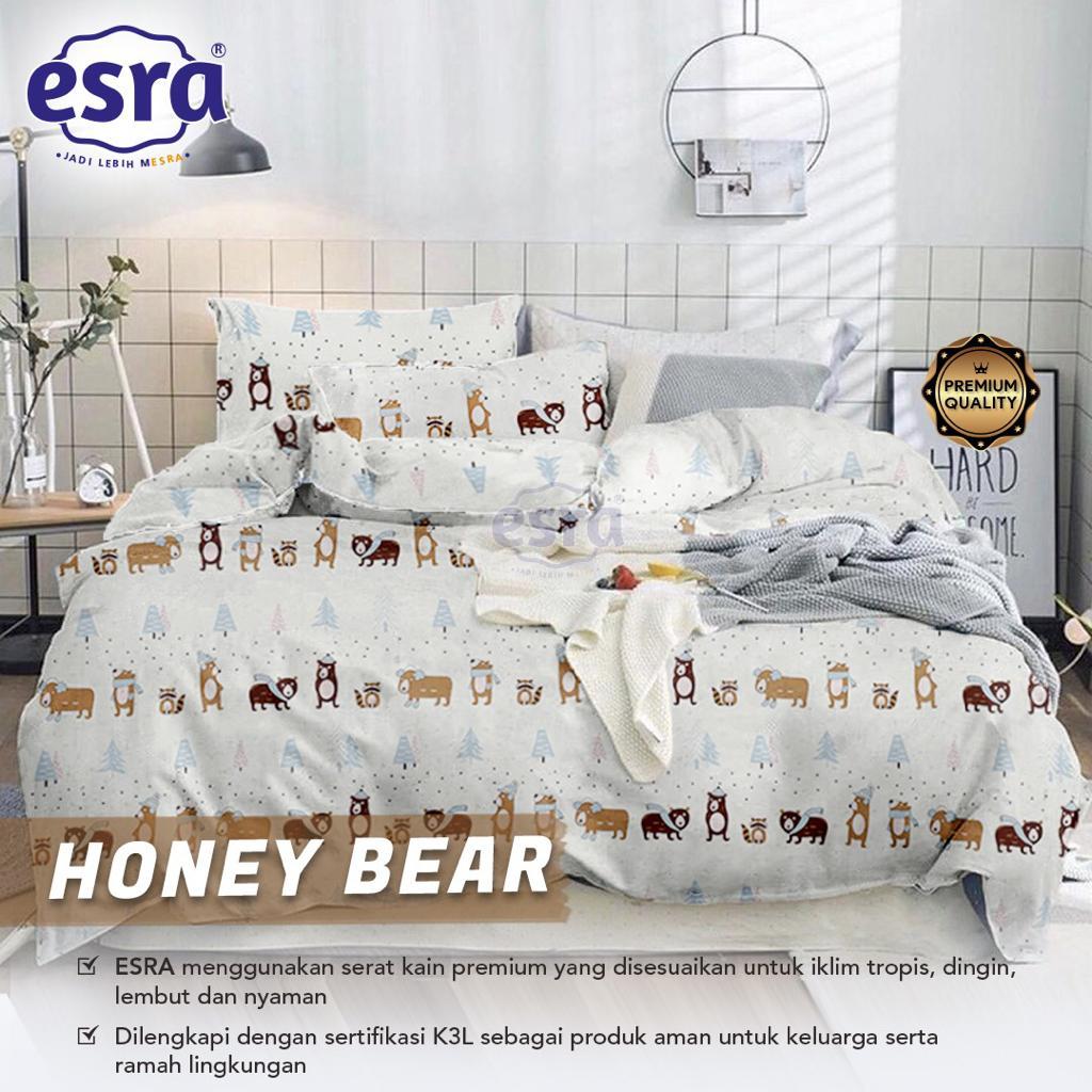 Bella Vista Bed Cover Single Set Karakter Anak - 120x200x30cm (Labubu, Dinosaur, Hello Kitty, Animals, dll)