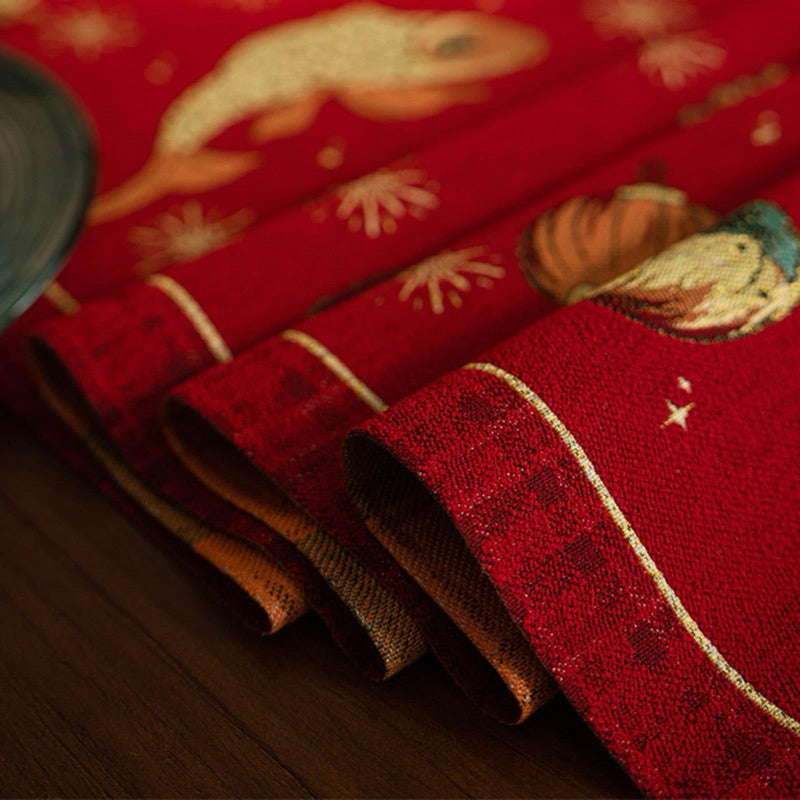 Table Runner Aesthetic | Taplak Meja Estetik Motif Fortune