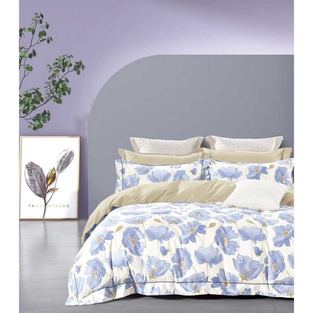 Sprei Set Tanpa Bed Cover Katun Jepang | Seprei Tanpa Bedcover Cotton Japan