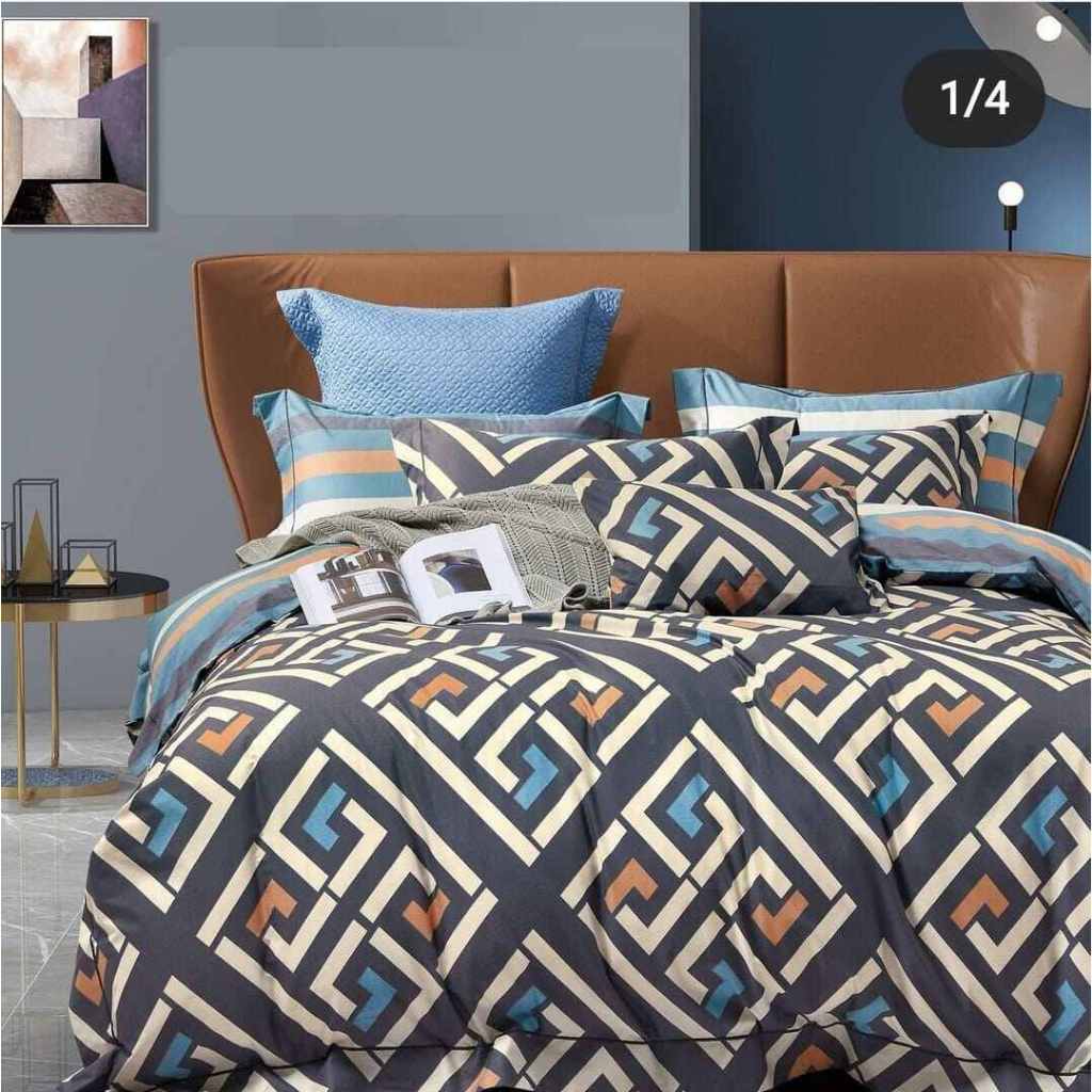 Bella Vista Bed Cover Single Set Minimalis 120x200 tinggi 30cm