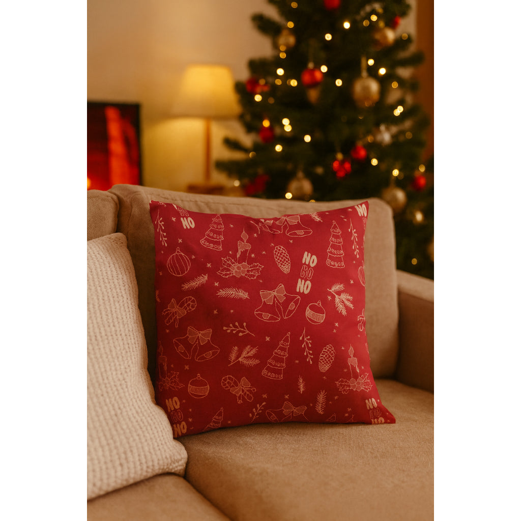 Sarung Bantal Sofa Christmas Dekorasi Natal Ruang Tamu 45X45CM