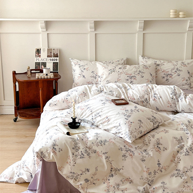 Sprei Bella Vista Katun Motif 160x200 / 180x200 / 200x200 tinggi 30cm