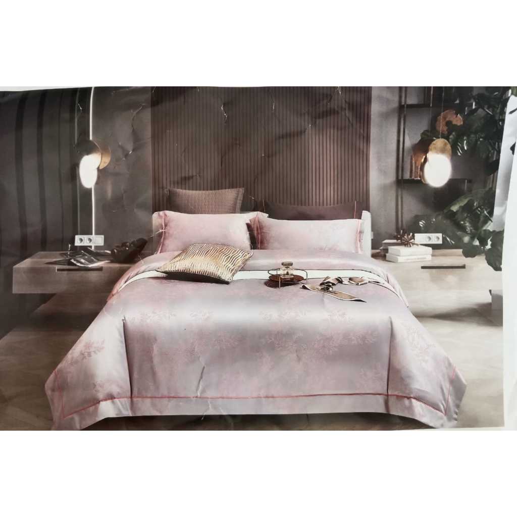 Bed Cover Pengantin Sutera Silk Import  - Extra King Size 200x200x40cm