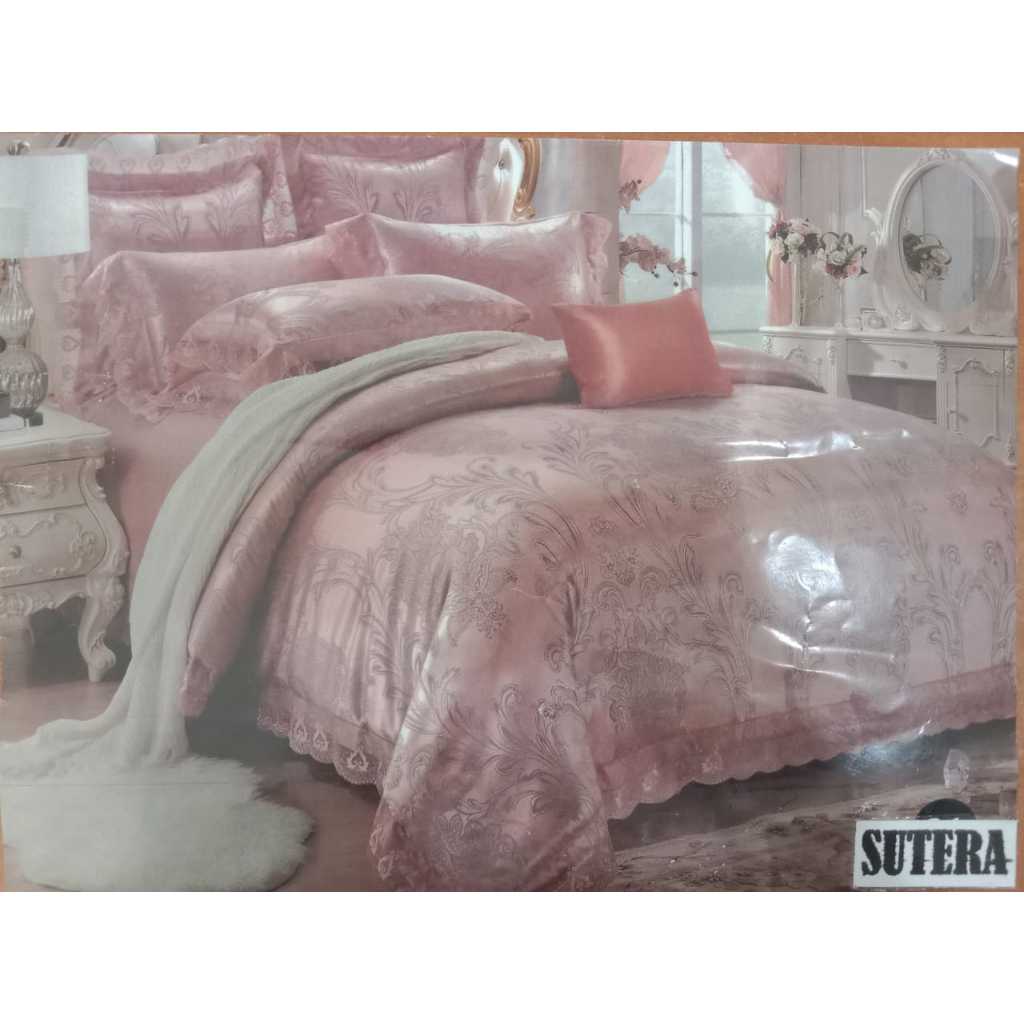 Bed Cover Sutra - Sutera Import- King 180x200x40cm