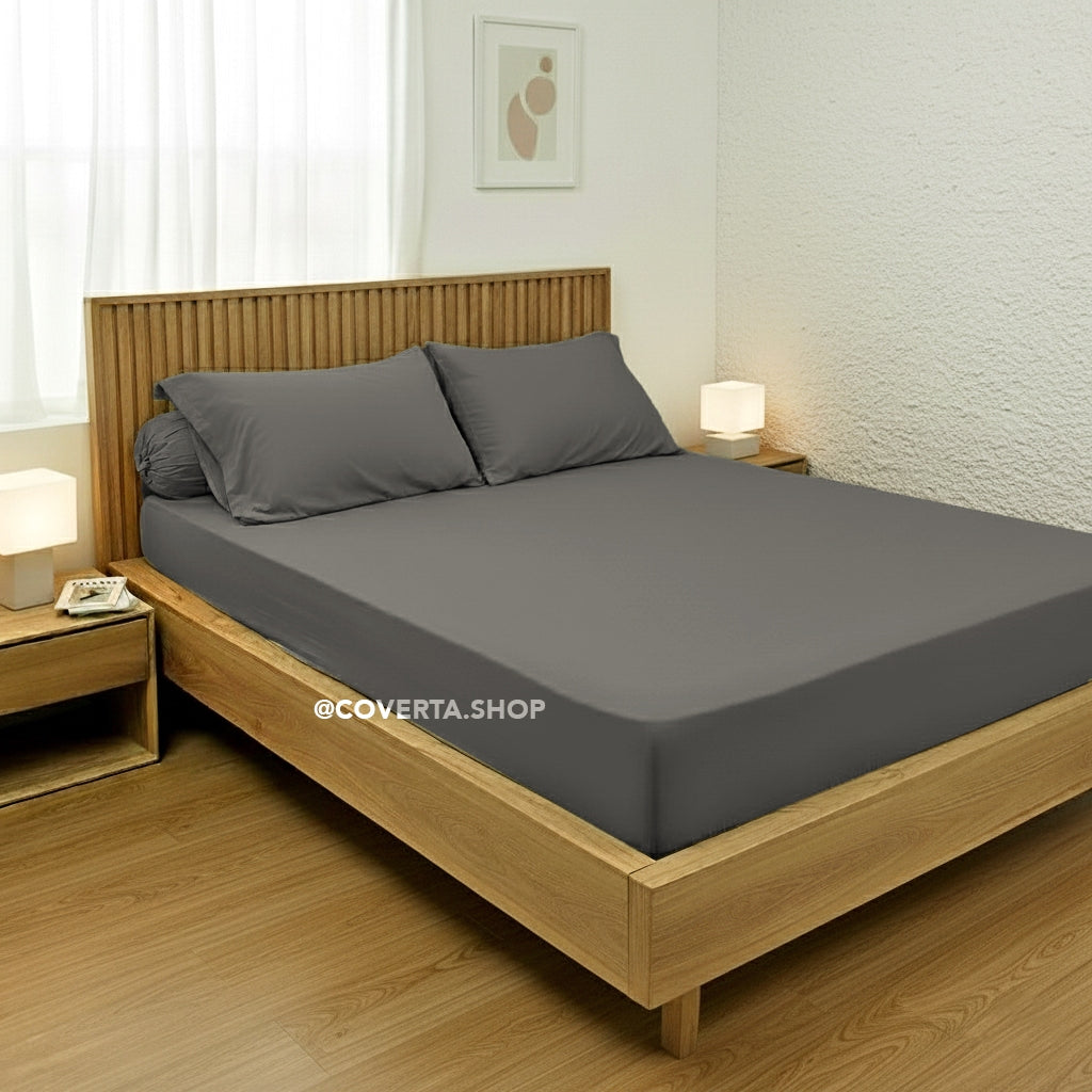 Sprei Polos Aneka Warna Katun 90/100/120x200 tinggi 30cm