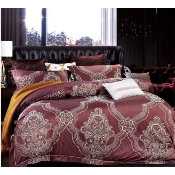 Set Bedcover Sutra Extra King Size 200x200x40cm