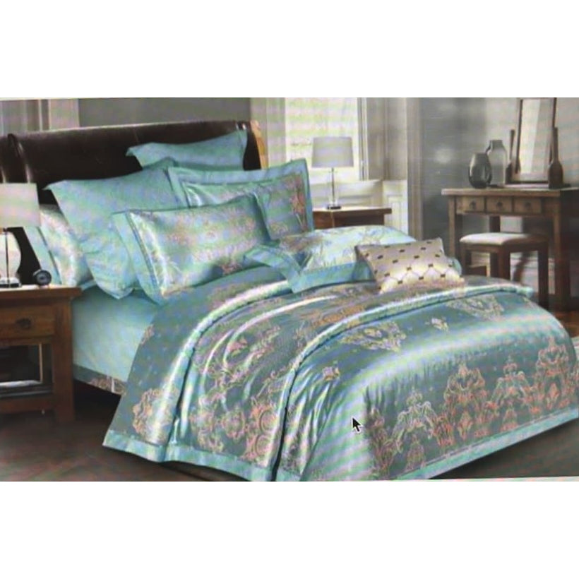 Bed Cover Sutera Silk King Size 180x200x40cm
