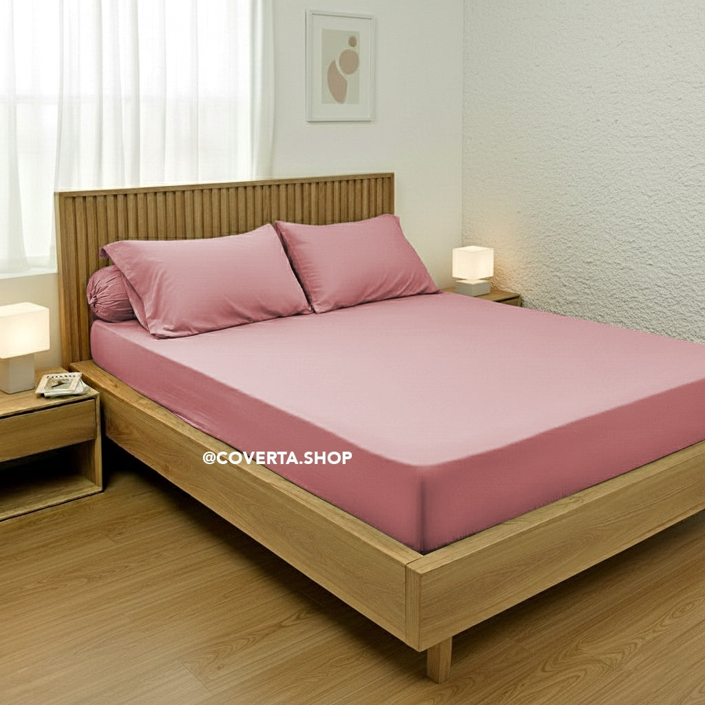 Sprei Polos Aneka Warna Katun 90/100/120x200 tinggi 30cm